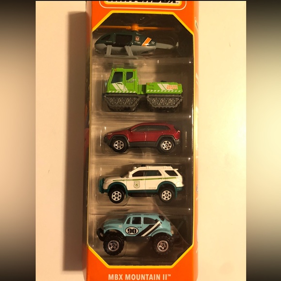 NWT Matchbox 5 Pack MBX Mountain ll - Picture 2 of 7